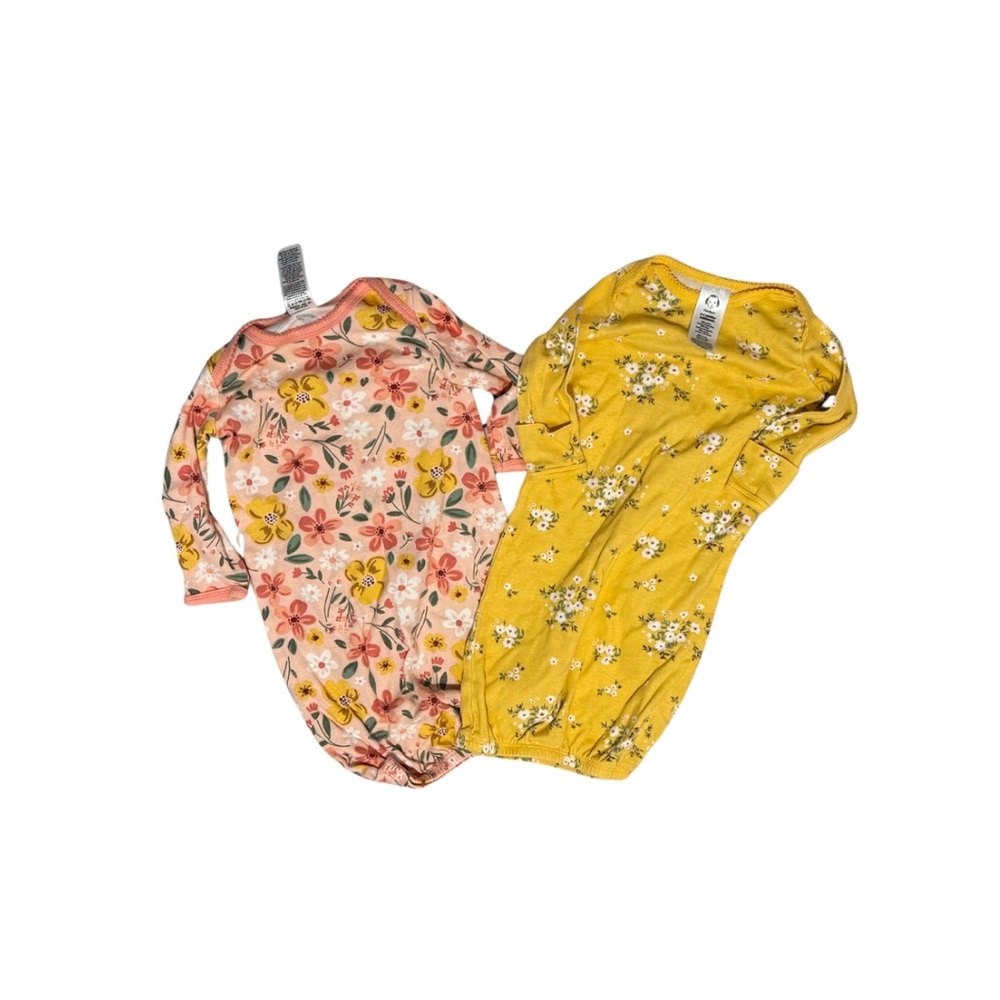 Floral Baby Night Gown Set